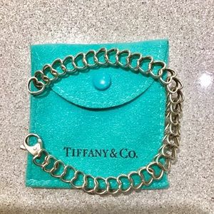 Tiffany & Co. Heart Chained Bracelet